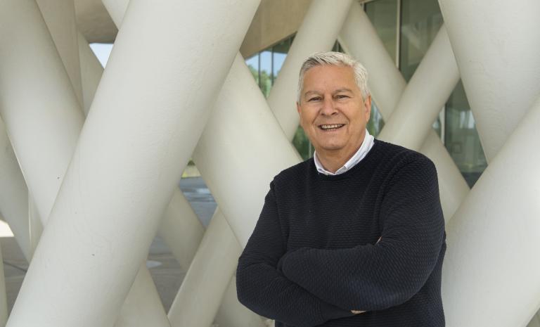 Foto van de nieuwe voorzitter